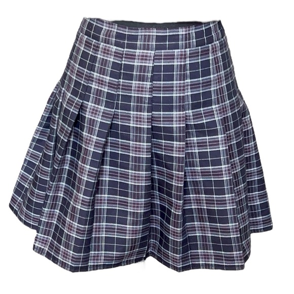 Women’s Size XL Plaid Pleated Skirt - Picture 7 of 7